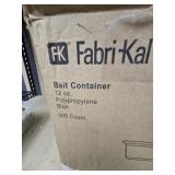 Box of Bait Containers & Box of Lids