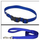 Coastal Pet SM Blue Collar & 4ft Leash