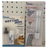 Oasis Wet Tail Drops & Oasis Hamster Water Tube