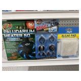 Paludarium Filter 50, MacClips & Algae Pad