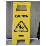 Rubbermaid Caution Wet Floor Sign