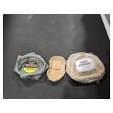 (3) Reptile Water Dishes