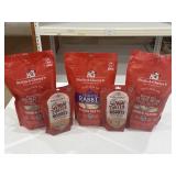 (5) Stella & Chewyï¿½s Assorted Recipe bags (all