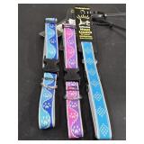 (3) Reflective Adjustable Collars 13"-22"