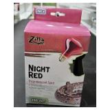 Zilla Incandescent Night Red Heat Bulb for