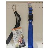 Coastal Pet Sz MD Check Collar & Plastic Buckle