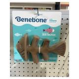 Benebone Fishbone Dog Chew Toy Large under 90lbs