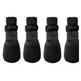 foufouBRANDS Rubber Dipped Dog Socks in size 3XL