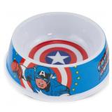 (2) Captain America Melamine Pet Bowls