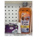 PetAg Fresh 'n Clean Scented Shampoo and Wee Away