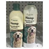 (2) NaturVet Hemp Hypoallergenic Shampoo for Dogs