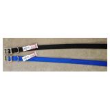 20' Blue & Black Dog Collars