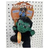 Tuffy Mighty Microfiber Ball Frankenstein Dog Toy