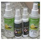 (2) Deodorizing Pet Sprays & (2) Insect Repellent