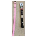 SZ SM Black Collar & 12' Pink Collar