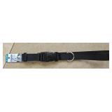 LG Black Nylon Buckle Collar