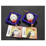 (2) NWT Bird Triangle/Ball Toys