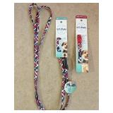 XS Plaid Dog Collar & Leash