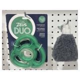 Zeus Duo Ninja Star tough dog chew toy & Chase 'N