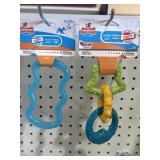 (2) Nylabone Dog Toys