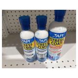 Stress Coat & Stress Zyme Aquarium Water
