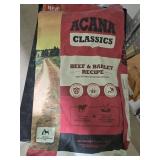 22.5lb Acana classics beef and barley recipe