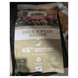 (2ct) 13lb Acana limited ingredient diet duct and