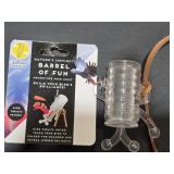 Barrel of Fun Bird Foraging Toy