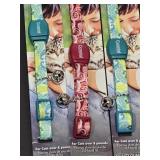 (3) Magnetic Breakaway Cat Collars