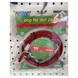 TITANï¿½  Giant Tie Out Cable For Large Dogs