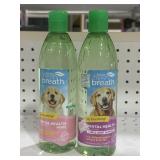 (2) TropiClean Fresh Breath Water Additive for