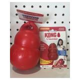(2) KONG Classic Dog Toys