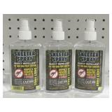 (3) All Clean Natural Skeeter Spray, a plant
