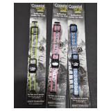 (3) 8'-12' LaZer Brite Reflective Cat Collars