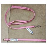 16" Pink Collar & 6ft Leash