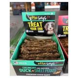 Crunchy duck and sweet potato, premium chew bars