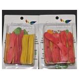 (2) Pkgs Caitec Featherland Paradise Popsicle