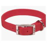 Coastal Pet Red Dog Collar Double Ply 18'