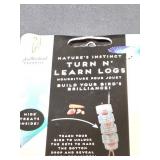 Nature's Instinct Turn N' Learn Logs Bird Toy,
