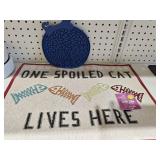 Spoiled Cat Food Mat & Cat Lick Mat