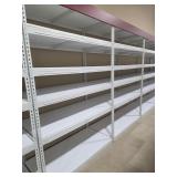 2 Section Shelves