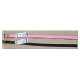 (2) 16" Dog Collars