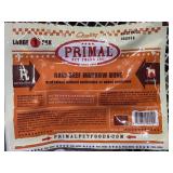 (6) Primal Pet Foods Raw Beef Marrow Bone for