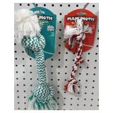 (2) Mammoth Flossy Chews Dog Toys