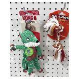 KONG Holiday Wild Knots Bear Dog Toy & Mammoth