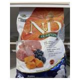 NND pumpkin puppy food 5.5 pound