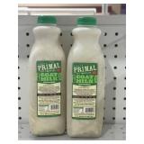 (2) Primal Pet Foods Raw Goat Milk Green Goodness