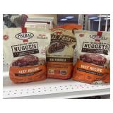 (3) Primal Pet Foods Frozen Raw Nuggets and