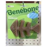 Small Benebone Fishbone Dog Chew Toy