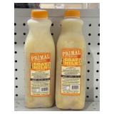(2) Primal Raw Goat Milk Pumpkin Spice 32 fl oz